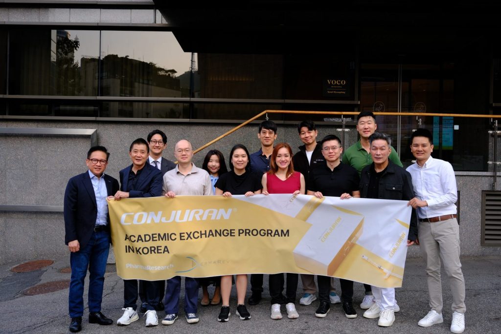 CONJURAN Academic Exchange Program in Korea group photo